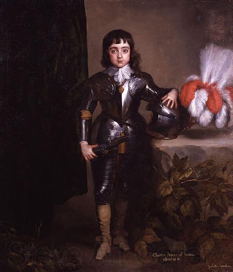 anthonis van dyck King Charles II Norge oil painting art